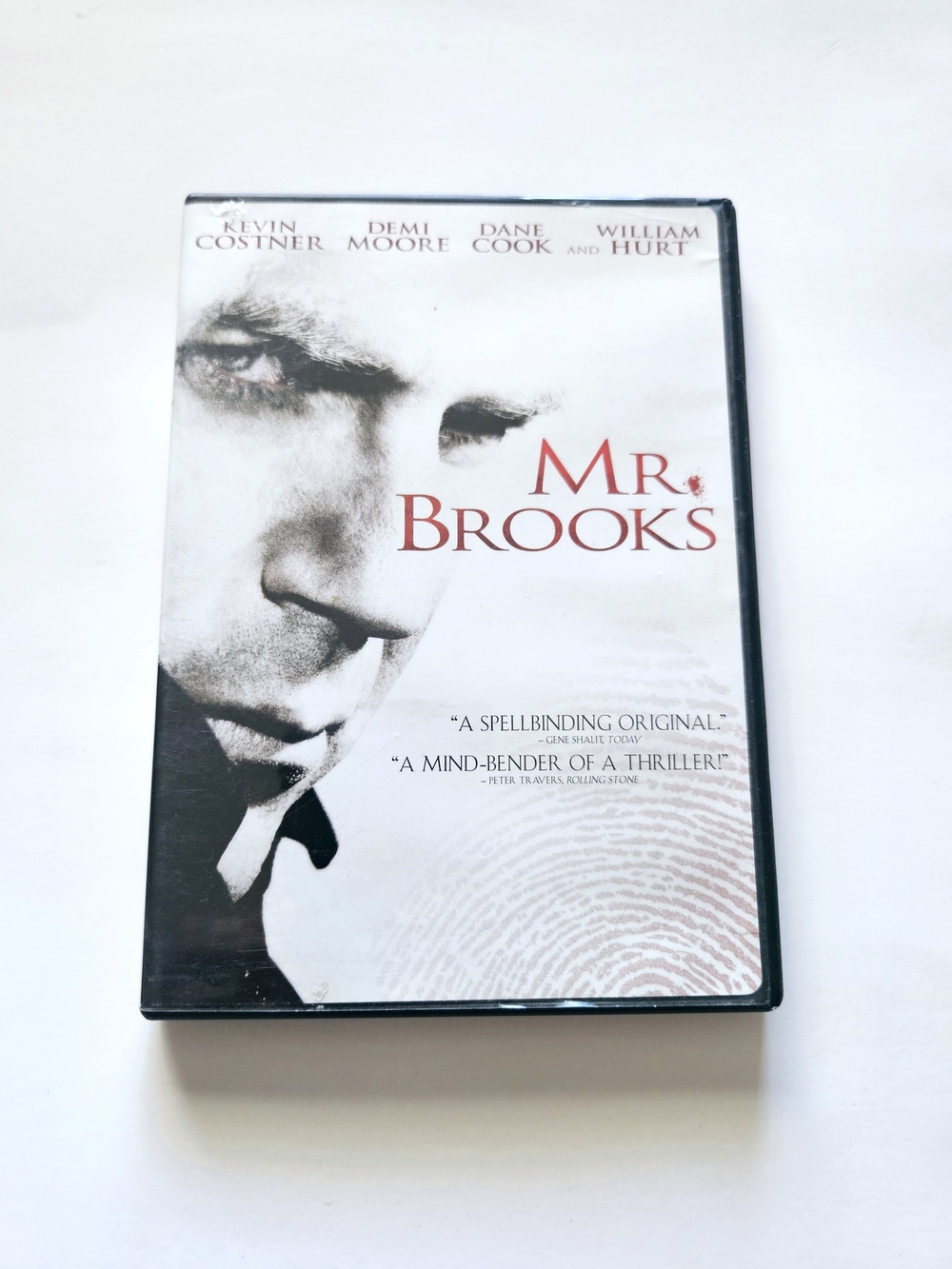 Mr. Brooks DVD 2007 Psychological Crime Thriller Movie Kevin Costner Demi Moore